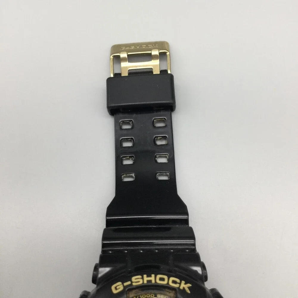 Casio G-Shock 5146 GA-110GB Mens Watch 47mm Black Gold D 200m New Battery